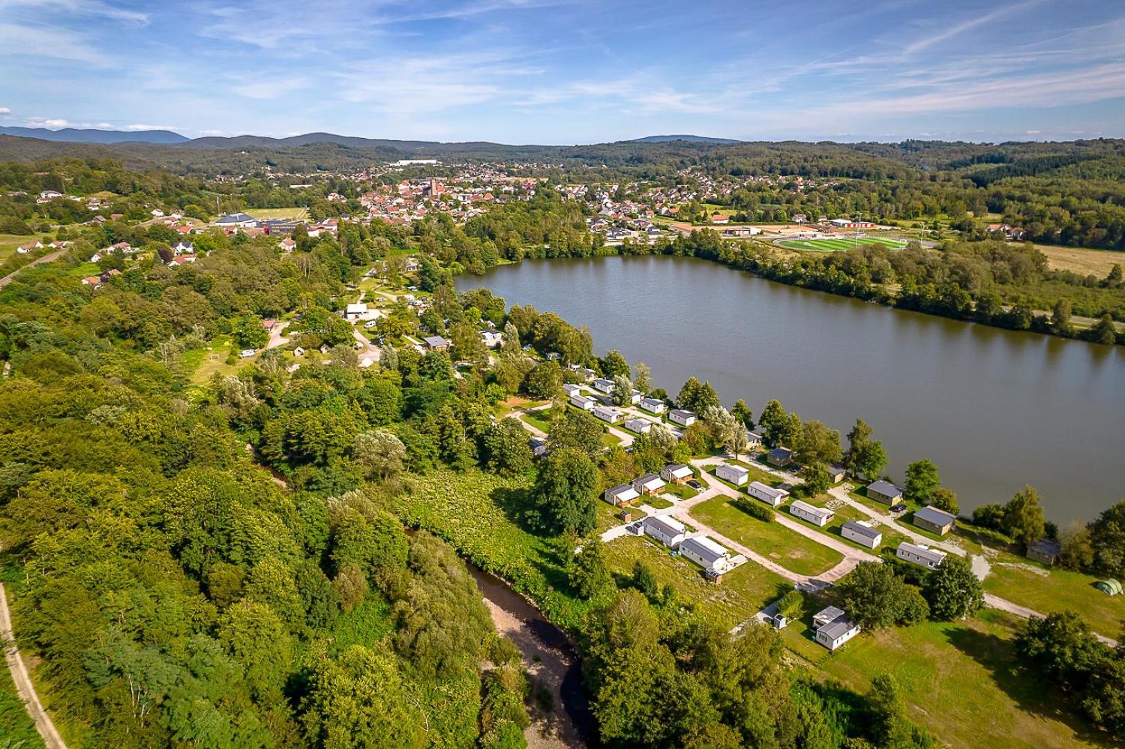 Camping Les Ballastieres - Vosges Du Sud Champagney Exteriér fotografie