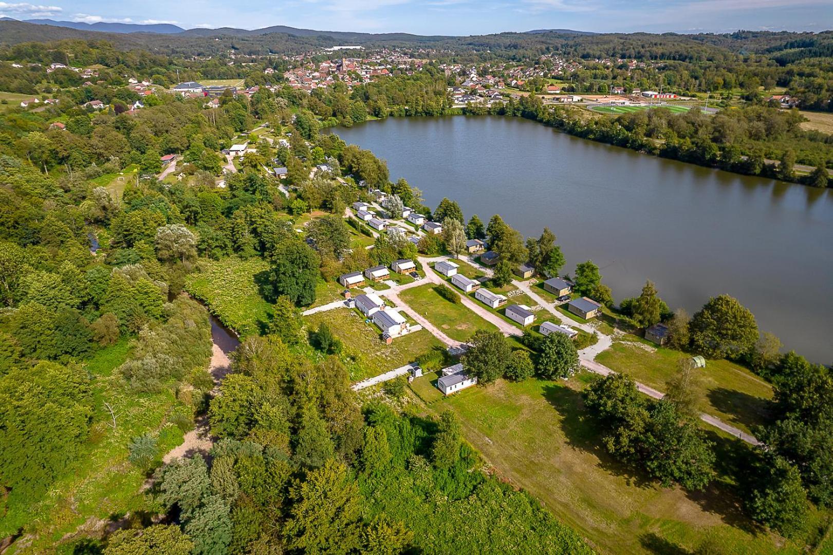 Camping Les Ballastieres - Vosges Du Sud Champagney Exteriér fotografie