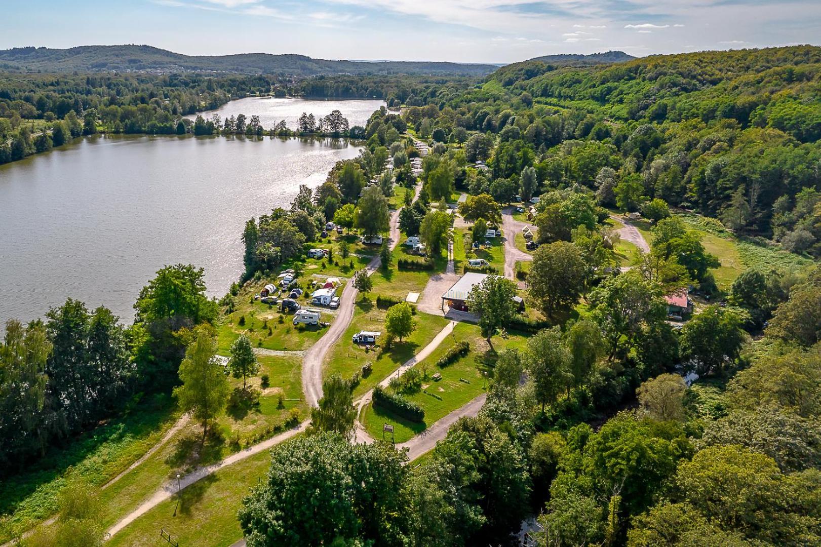 Camping Les Ballastieres - Vosges Du Sud Champagney Exteriér fotografie