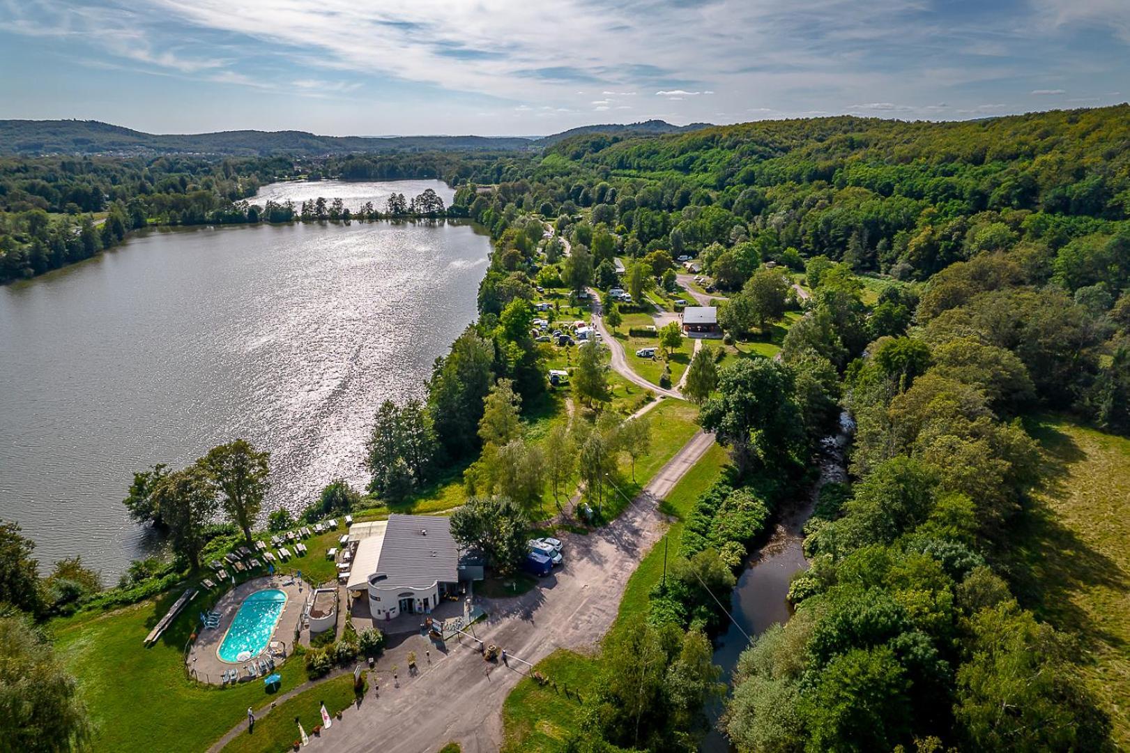 Camping Les Ballastieres - Vosges Du Sud Champagney Exteriér fotografie