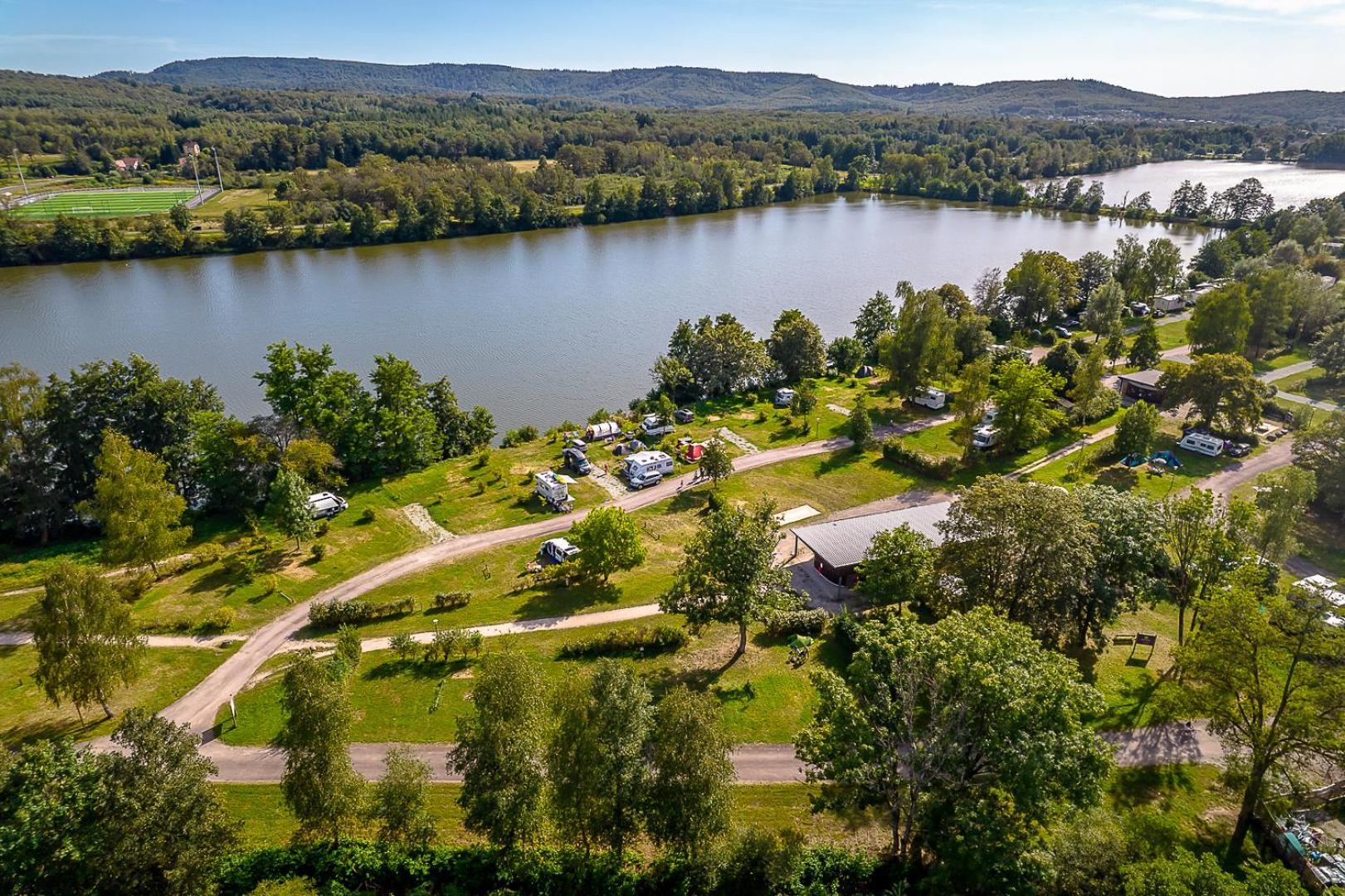Camping Les Ballastieres - Vosges Du Sud Champagney Exteriér fotografie
