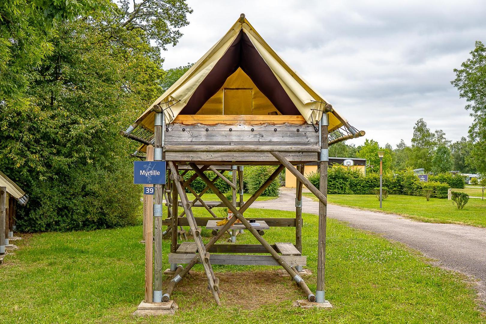 Camping Les Ballastieres - Vosges Du Sud Champagney Exteriér fotografie